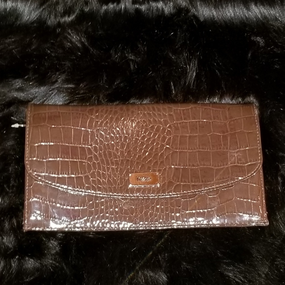 Liz & co. Small Croc Print Hand Clutch